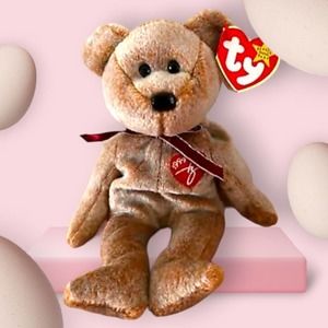 TY Beanie Baby 1999 SIGNATURE BEAR Original Vtg Retired Collectible Rare Errors